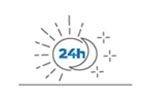 Atendimento 24 horas por dia